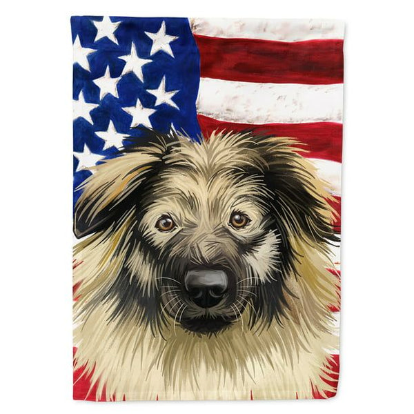 Karst Shepherd American Flag Flag Canvas House Size EasyOptionXY LLC