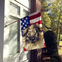 Karst Shepherd American Flag Flag Canvas House Size EasyOptionXY LLC