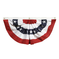 American Pleated Fan with Stars and Stripes by Annin, 3' x 6' EasyOptionXY LLC