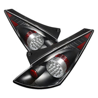 Spyder Nissan 350Z 03-05 LED Tail Lights Black ALT-YD-N350Z02-LED-BK OffRoadUSA.com