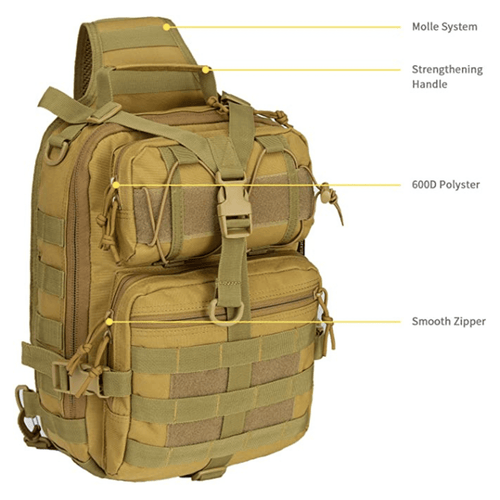 Tactical Medium Sling Range Bag Jupiter Gear