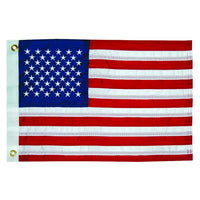 Sewn 12"x18" American Flag for Boats, Docks, Patios and Pools EasyOptionXY LLC