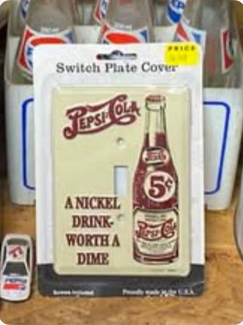 Pepsi light switch cover