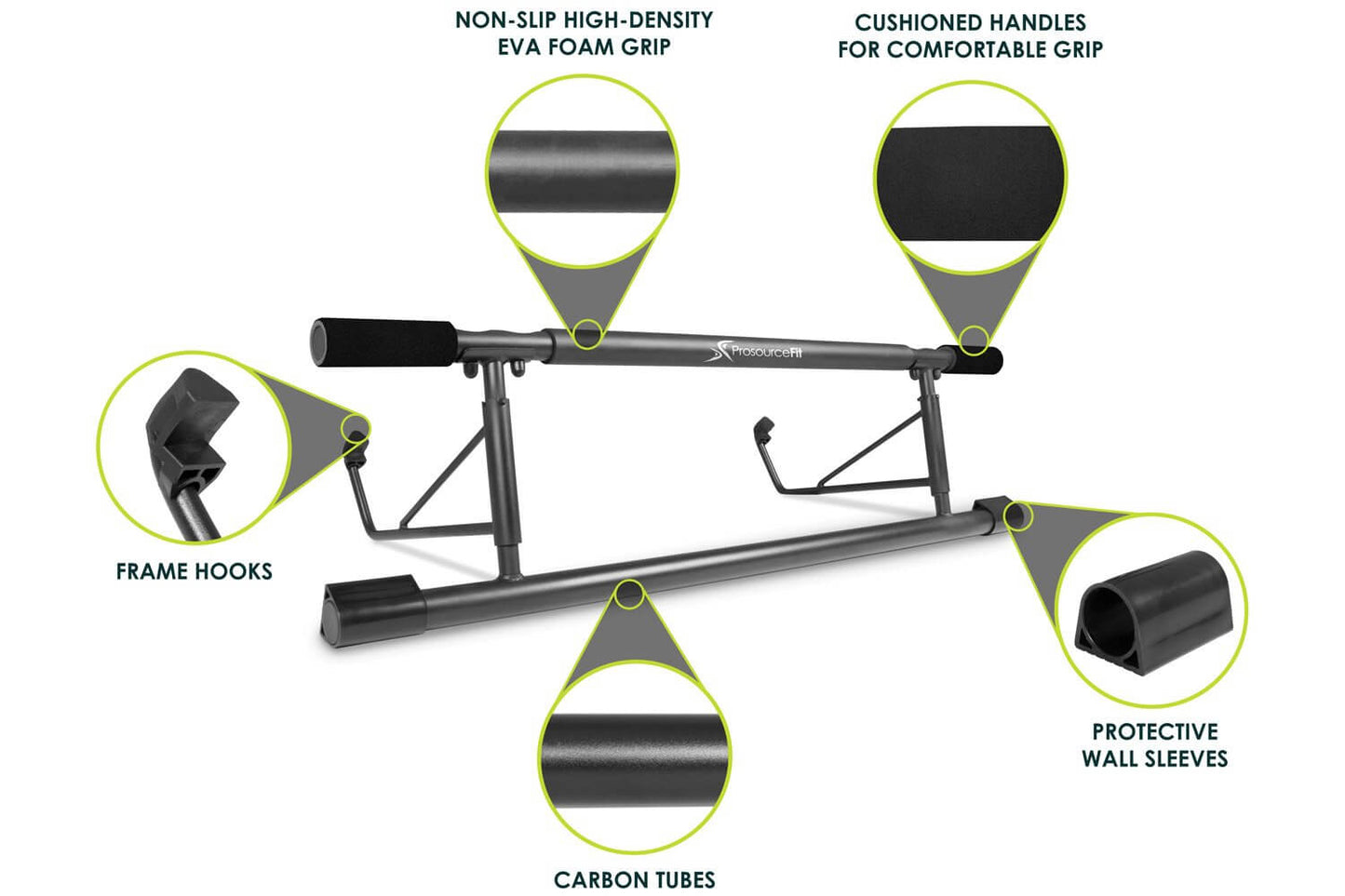 Foldable Doorway Pull Up Bar