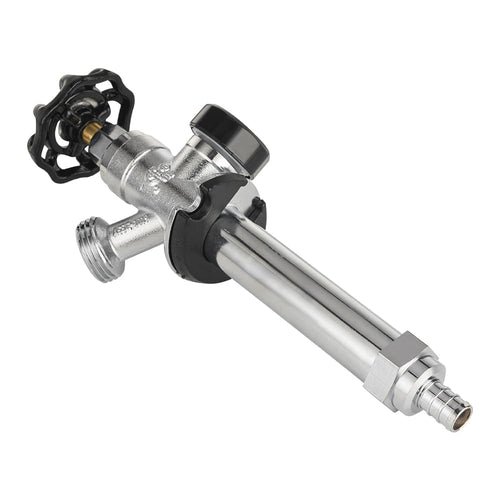 10 Pcs 1/2" PEX Crimp x 3/4" Hose Bibb, 4" Anti Siphon Frost Free Sillcock Plumbingsell