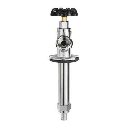 1/2" PEX Crimp x 3/4" Hose Bibb, 4" Anti Siphon Frost Free Sillcock Plumbingsell