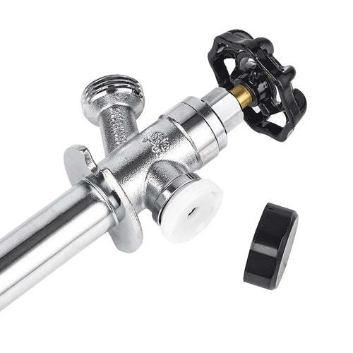 1/2" MIP x 3/4" Hose Bibb, 4" Anti Siphon Frost Free Sillcock Plumbingsell