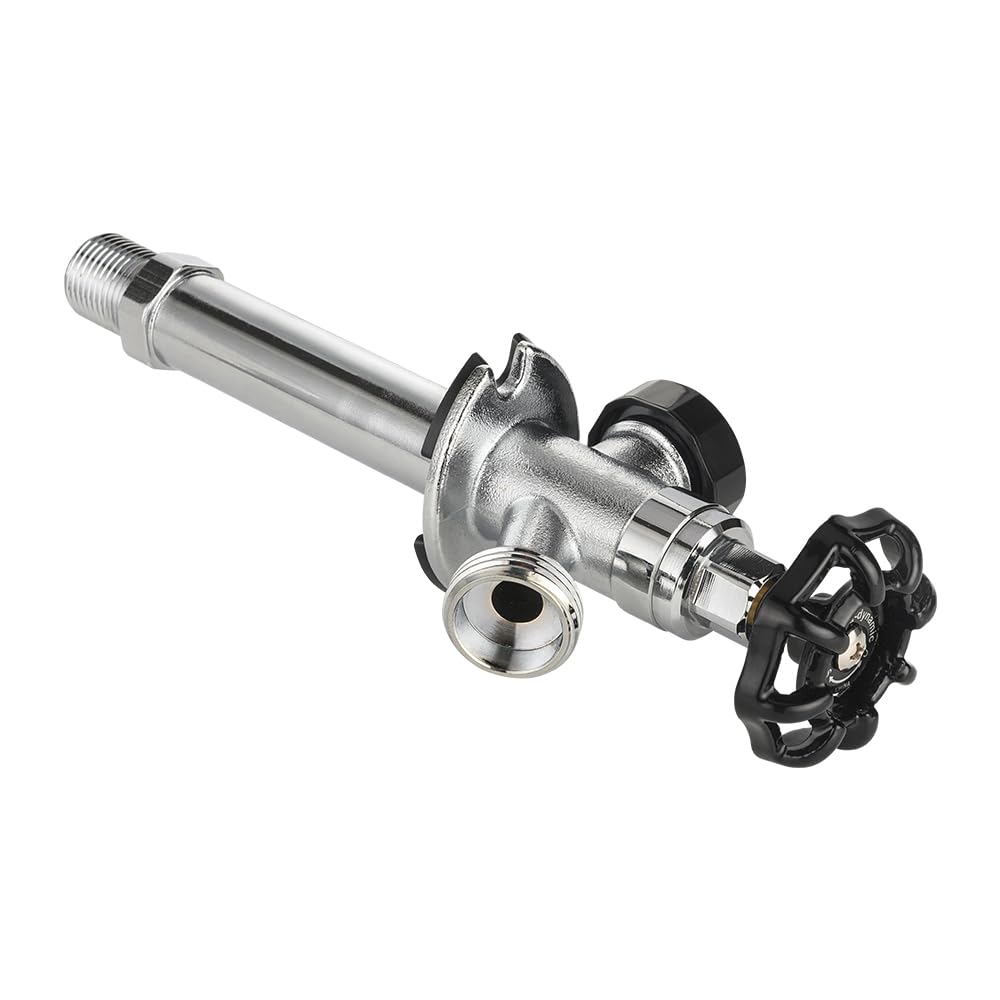 1/2" MIP x 3/4" Hose Bibb, 4" Anti Siphon Frost Free Sillcock Plumbingsell