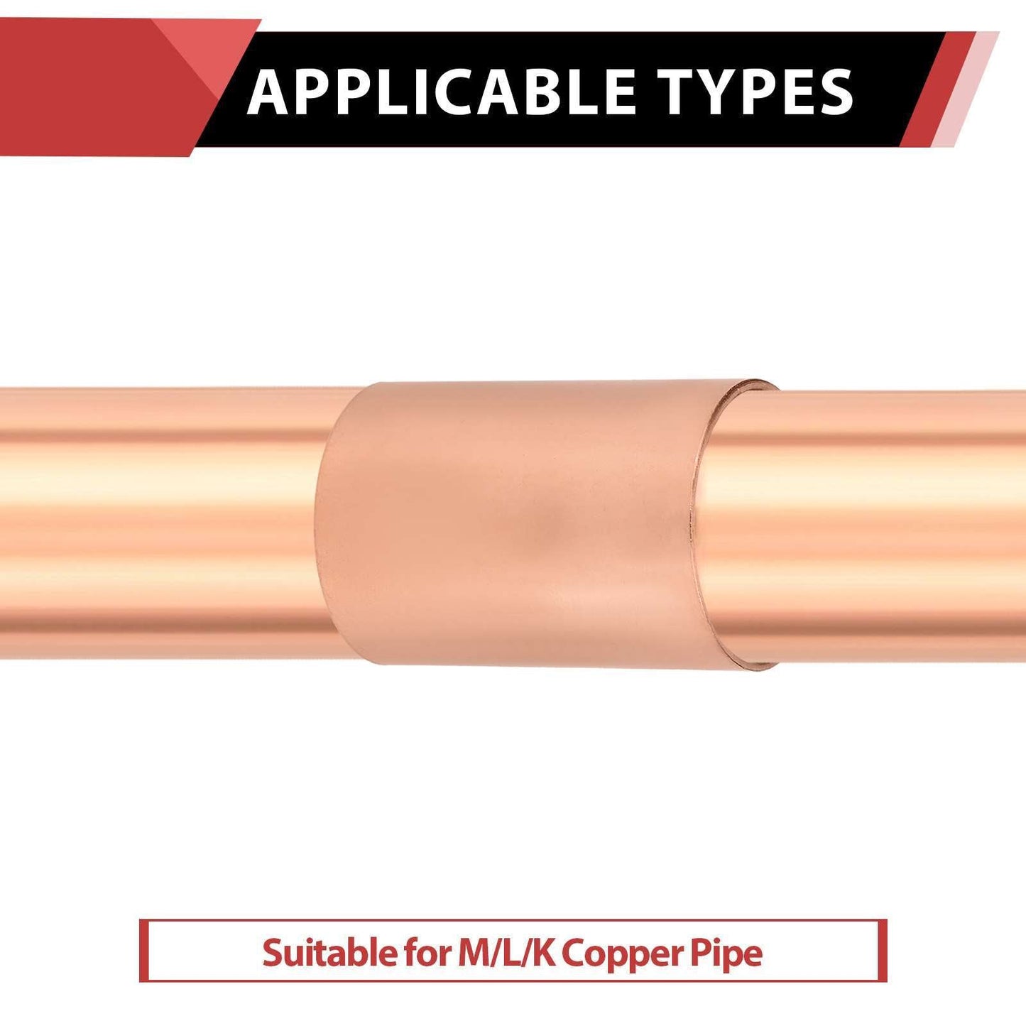 30 Pcs 2" Copper Coupling, No Stop at Wholesale Price