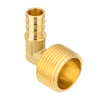 PEX-B Crimp 3/4" PEX x 1/2" Male Threaded Elbow (Lead Free) Plumbingsell