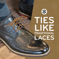 Light Brown Round Elastic Dress Shoe Laces The Original Stretchlace