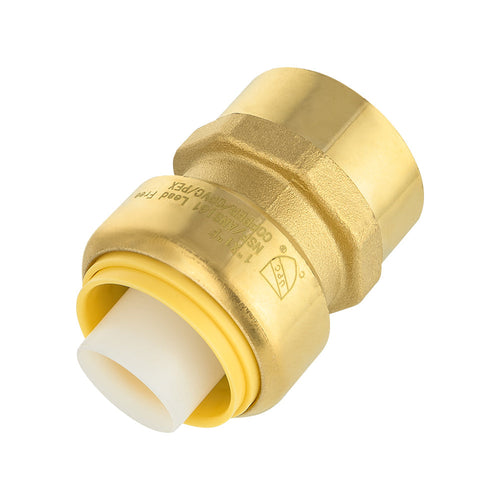 3/4" x 3/4" F Push Fit Female Adapter Plumbingsell