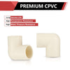 1/2" CPVC CTS 90° Elbow (Socket)