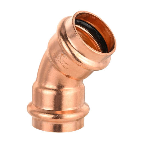 1" Press Copper 45° Elbow (Lead Free) Plumbingsell