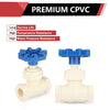 1/2" CTS X 1/2" CTS CPVC Stop Valve