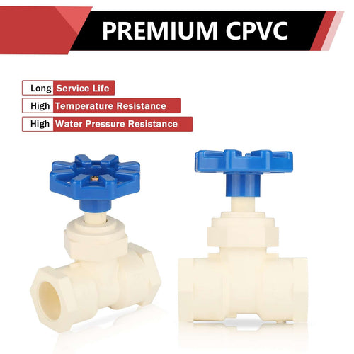 3/4" CTS X 3/4" CTS CPVC Stop Valve