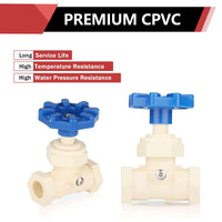 1/2" CPVC Stop and Waste Valve
