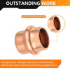 1/2" Press Copper Cap (Lead Free) Plumbingsell