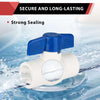 3/4" PVC Ball Valve, Solvent Weld, Sch. 40