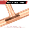 1" x 1" x 3/4" Copper Reducing Tee Plumbingsell