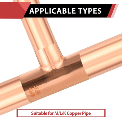 1" x 1" x 3/4" Copper Reducing Tee Plumbingsell