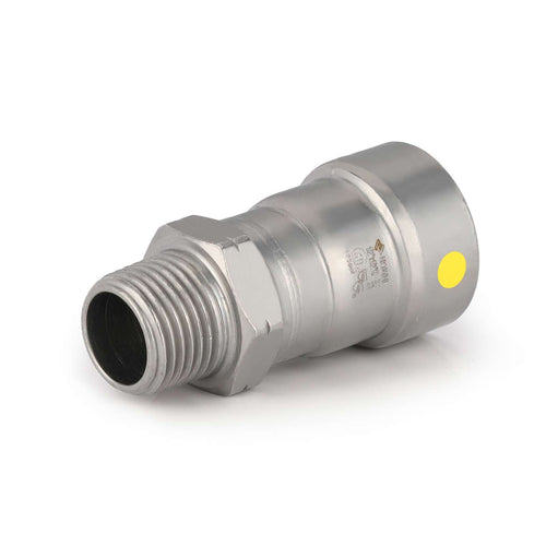 1" Carbon Press x Male Adapter