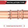 1" Press Copper Coupling NO Stop (Lead Free) Plumbingsell