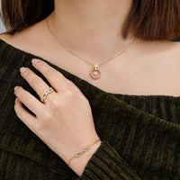 The Sacred Heart Dangle Pendant Necklace vanimy