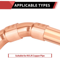 3/4" FTG x Copper 45° Street Elbow Plumbingsell