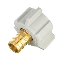 PEX-B Crimp 1/2" x 1/2" Female NPT Swivel Adapter (Lead Free) Plumbingsell