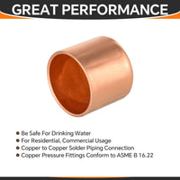 3/4" Solder Copper Pipe End Cap (Plug) Plumbingsell