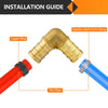 PEX-B Crimp Elbow 3/4" PEX x 3/4" PEX (Lead Free) Plumbingsell