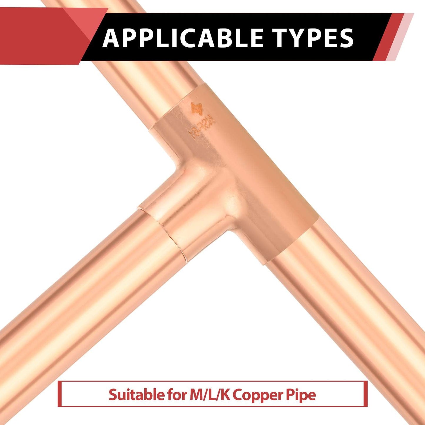 30 Pcs 1" X 1" X 1" Copper Tee at Wholesale Price