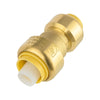 1/2" x 3/8" Push Fit Coupling