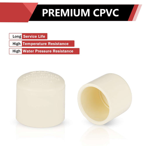 3/4" CTS CPVC Cap (Socket) Plumbingsell