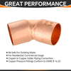 1" 45º Copper Elbow Plumbingsell