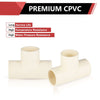 1" CPVC CTS Tee (Socket)