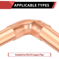 3/4" FTG x Copper 90° Street Elbow Plumbingsell