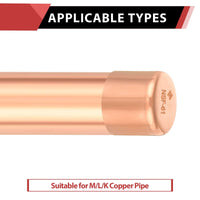 10 Pcs 1-1/4" Solder Copper Pipe End Cap (Plug) at Wholesale Price