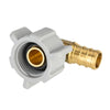 PEX-B Crimp 1/2" PEX X 1/2" Female NPT Swivel Elbow (Lead Free)