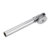 1/2" Sweat x 3/8" OD Compr. Straight Stop Valve, w/5" Straight Extension, 1/4-Turn (Lead Free)