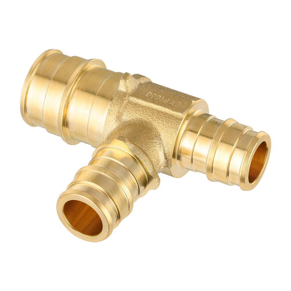 PEX A Expansion 3/4" x 1/2" x 1/2" PEX Expansion Reducing Tee (Lead Free)
