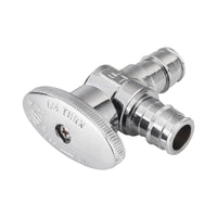10 Pcs 1/2" x 1/2" PEX Expansion Angle Stop Valve, 1/4 Turn (Lead Free) Plumbingsell