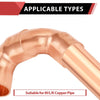 30 Pcs 5/8" FTG x Copper 90° Street Elbow at Wholesale Price