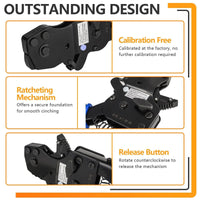 EFIELD PEX Ratchet, PEX Clamp Pinch Tool Plumbingsell