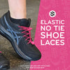 Pink Quick Lock No Tie Elastic Shoelaces The Original Stretchlace