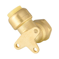 1/2" x 1/2" F Push Fit Female Drop Ear Elbow Plumbingsell