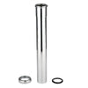 1-1/2" x 12" Slip-Joint Sink Drain Extension Tube, 20GA, Chrome Plated Brass