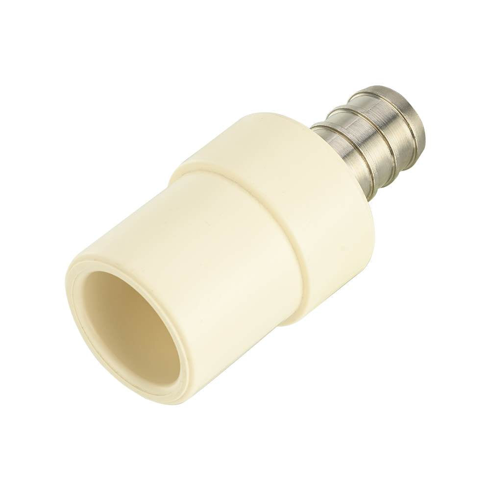 PEX-B Crimp 1/2" PEX x 1/2" CPVC Coupling (Lead Free)