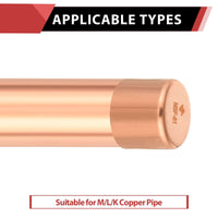 1-1/2" Solder Copper Pipe End Cap (Plug) Plumbingsell